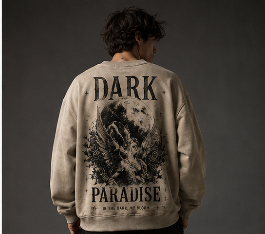 Vintage Gothic Graphic Sweatshirt for Men & Women