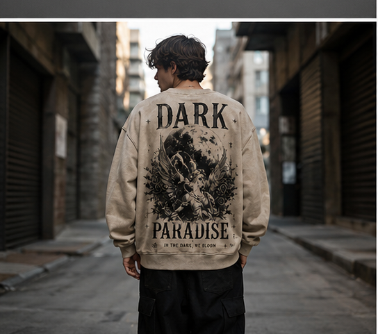 Vintage Gothic Graphic Sweatshirt for Men & Women