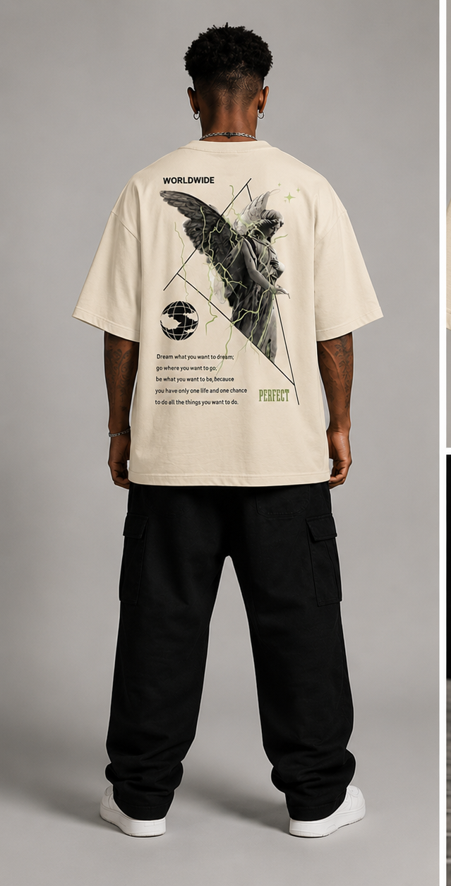 Urban Bandana Oversized Black T-Shirt – Premium Streetwear Edition