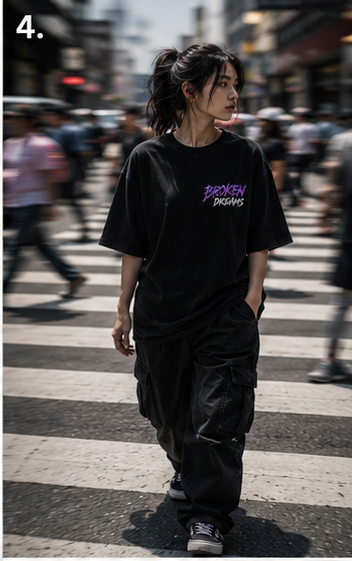 Broken Dreams Skull Graphic Oversized T-Shirt | Vintage Washed Streetwear Tee