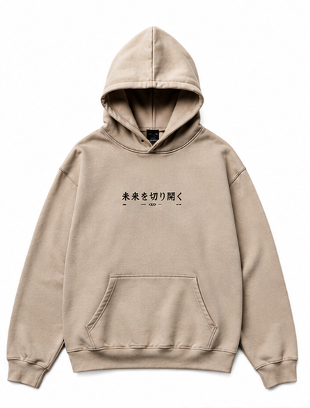 Cyber Samurai Hoodie – Japanese Streetwear Oversized Hoodie