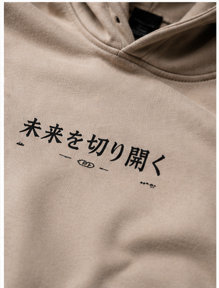 Cyber Samurai Hoodie – Japanese Streetwear Oversized Hoodie