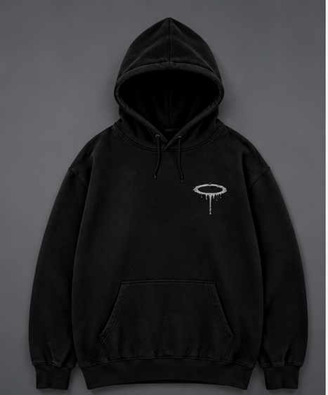 Heaven Angel Back Print Hoodie – Oversized Fit