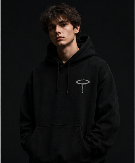 Heaven Angel Back Print Hoodie – Oversized Fit