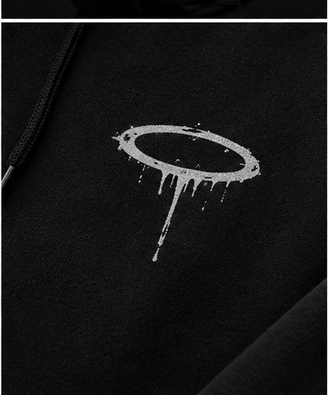 Heaven Angel Back Print Hoodie – Oversized Fit