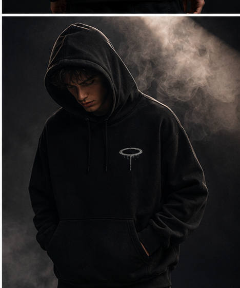 Heaven Angel Back Print Hoodie – Oversized Fit