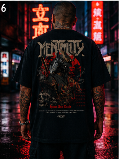 Lost & Found Oversized Graphic Streetwear Tee