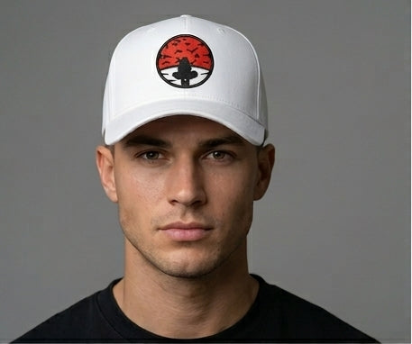 Anime Embroidered Black Baseball Cap – Premium Adjustable Snapback Hat