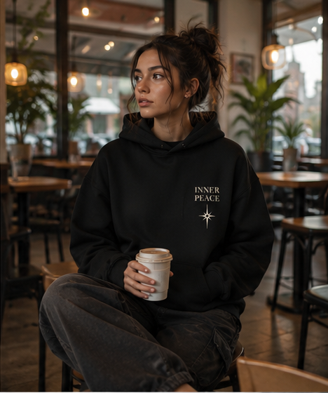 Protect Your Peace Oversized Graphic Hoodie – Inspirational Streetwear Pullover
